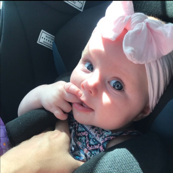 Brand New Set of 3 Soft Nylon Bow Headbands - Picture 4 of 6